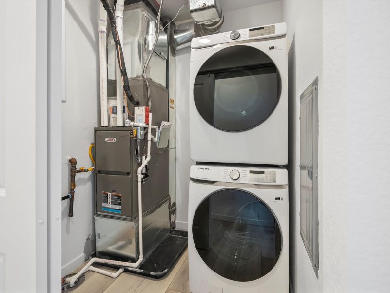 Close-up of interior finishes inside a home in Gateway Commons, Denver (Image 15).