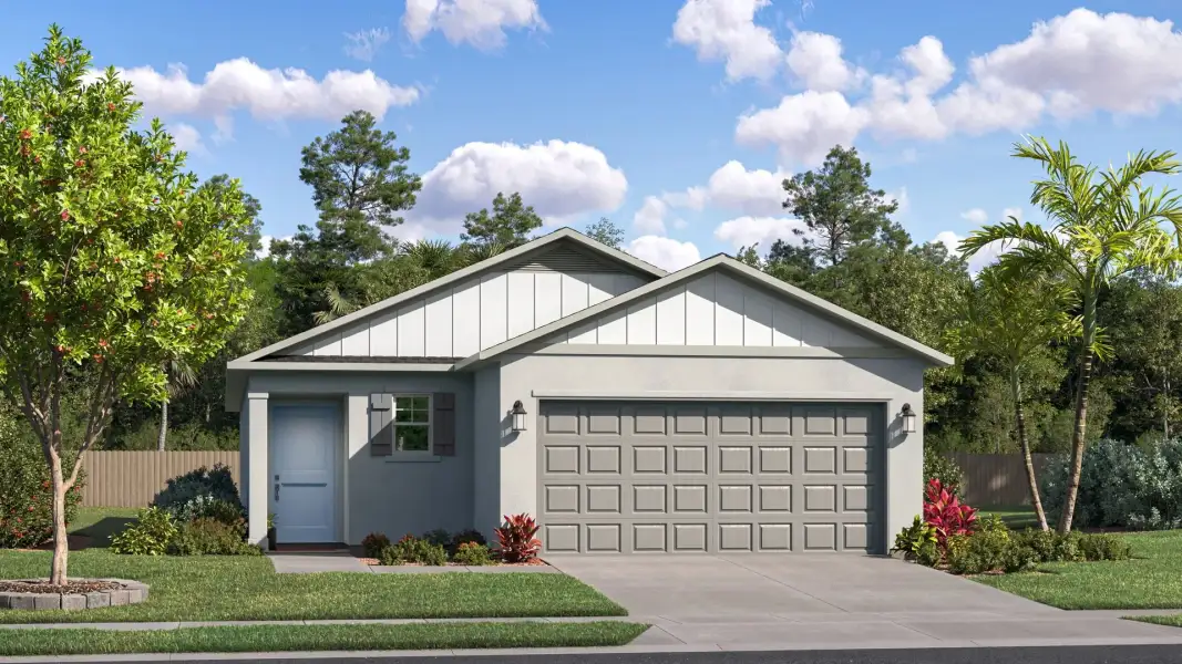Exterior C with landscaping Exterior C with landscaping