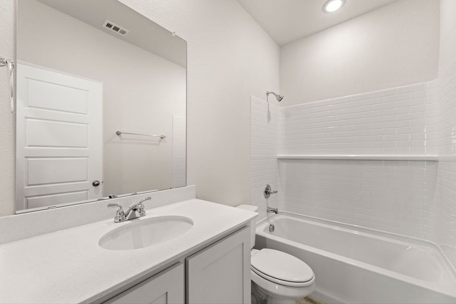 Representative exterior photo of a completed home built from the Cottonwood by Impression Homes in ValleyBrooke, Mesquite, TX (Image 22).