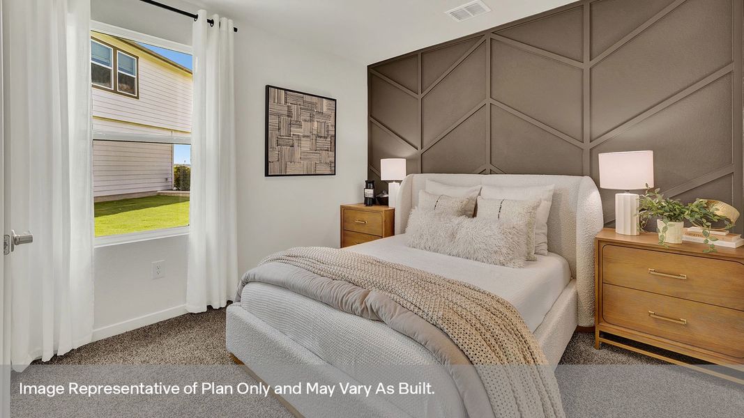 Furnished interior view inside a new home in Mayfair, New Braunfels (Image 5).