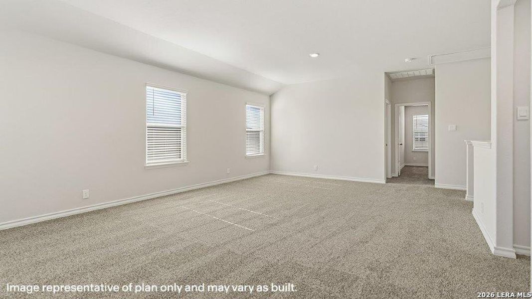 Spacious, unfurnished interior of a new home in Langdon, San Antonio (Image 32).