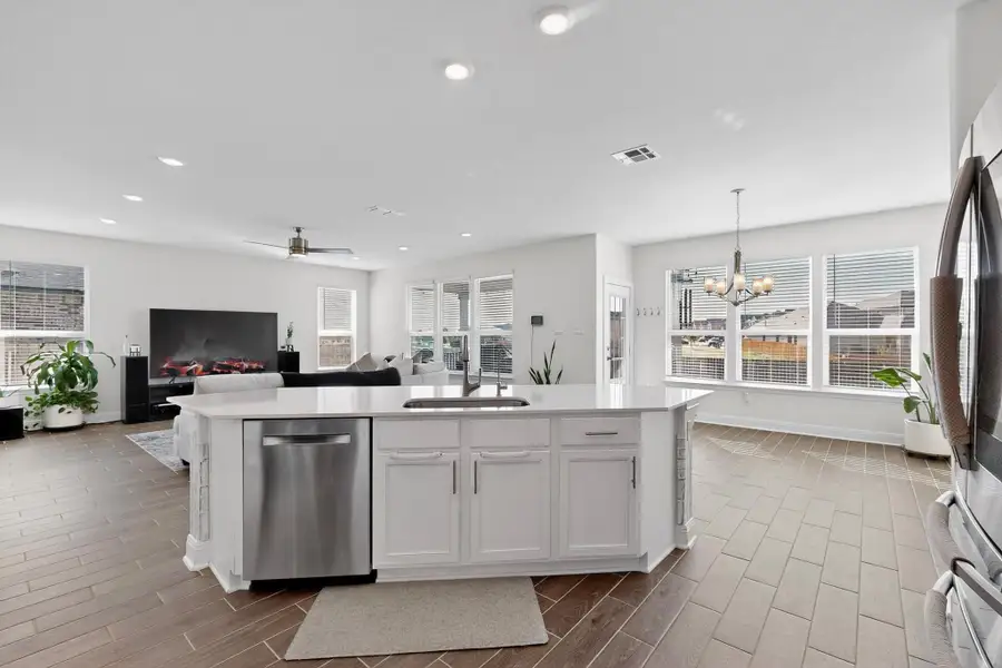Furnished interior view inside a new home in Salerno - Hallmark Collection, Round Rock (Image 4).