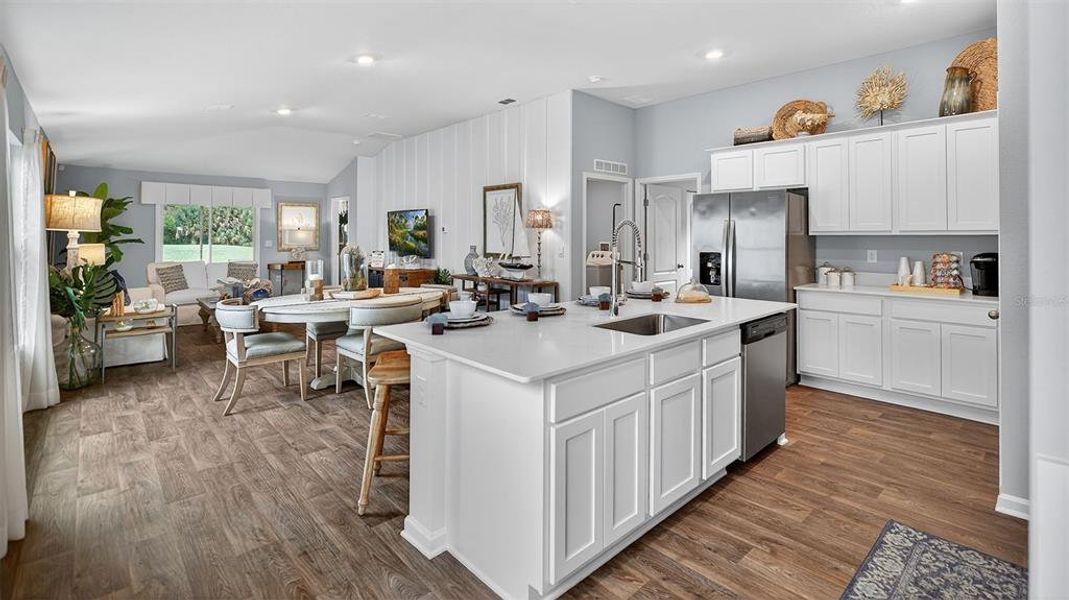 Furnished interior view inside a new home in Grand Reserve, Bunnell (Image 11).