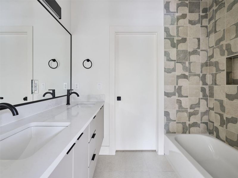 Furnished interior view inside a new home in , Austin (Image 14).