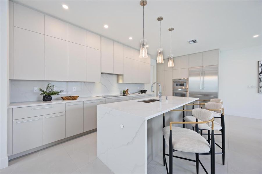 Furnished interior view inside a new home in , Sarasota (Image 39).