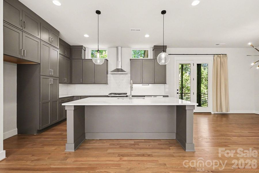 Furnished interior view inside a new home in , Charlotte (Image 13).