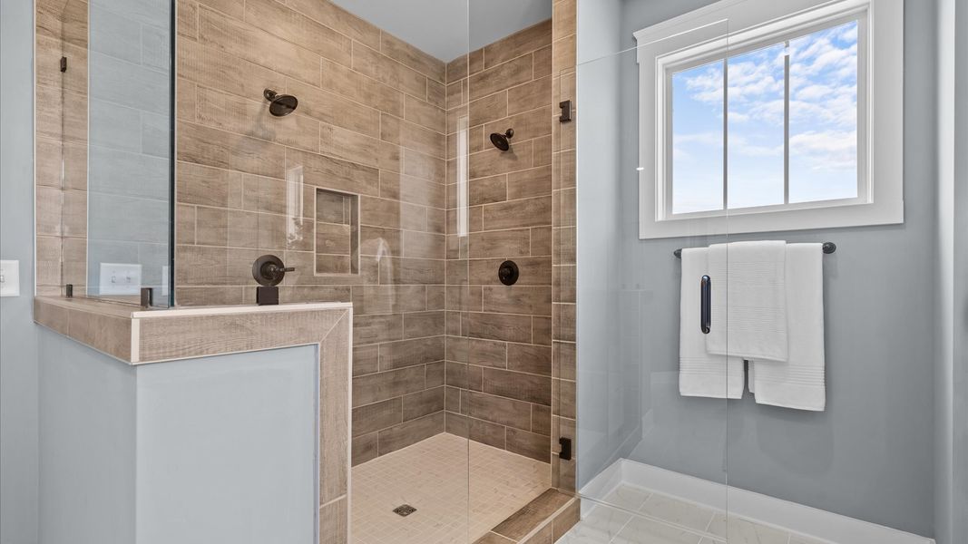 Representative furnished interior of a home built from the Stonehaven by DRB Homes in Pinebrook, Woodruff (Image 33).