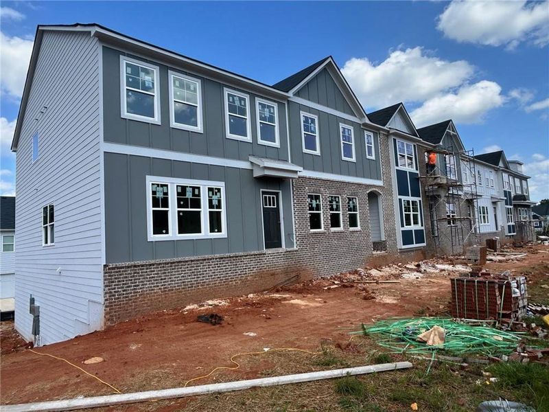 In-progress construction of a new home in Old Salem Crossing, Conyers, GA (Image 3).