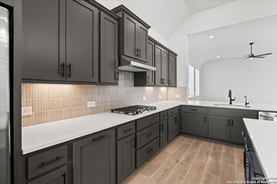 Furnished interior view inside a new home in Meyer Ranch, New Braunfels (Image 9).