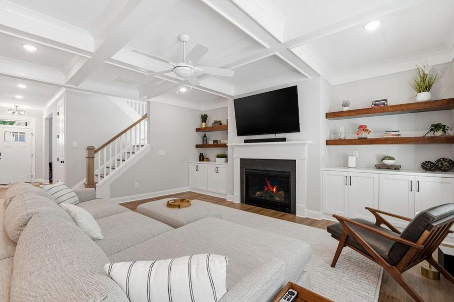 Furnished interior view inside a new home in , Tucker (Image 12).