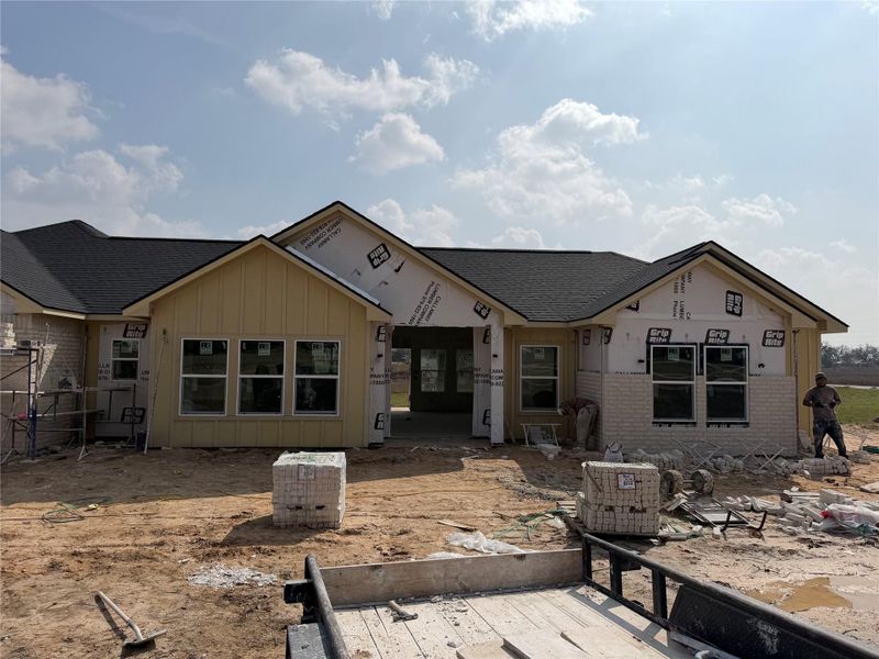 In-progress construction of a new home in , Franklin, TX (Image 18). In-progress construction of a new home in , Franklin, TX (Image 18).