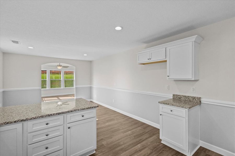 Representative furnished interior of a home built from the Morgan by Enchanted Homes in Mills Gin, Campobello (Image 8).