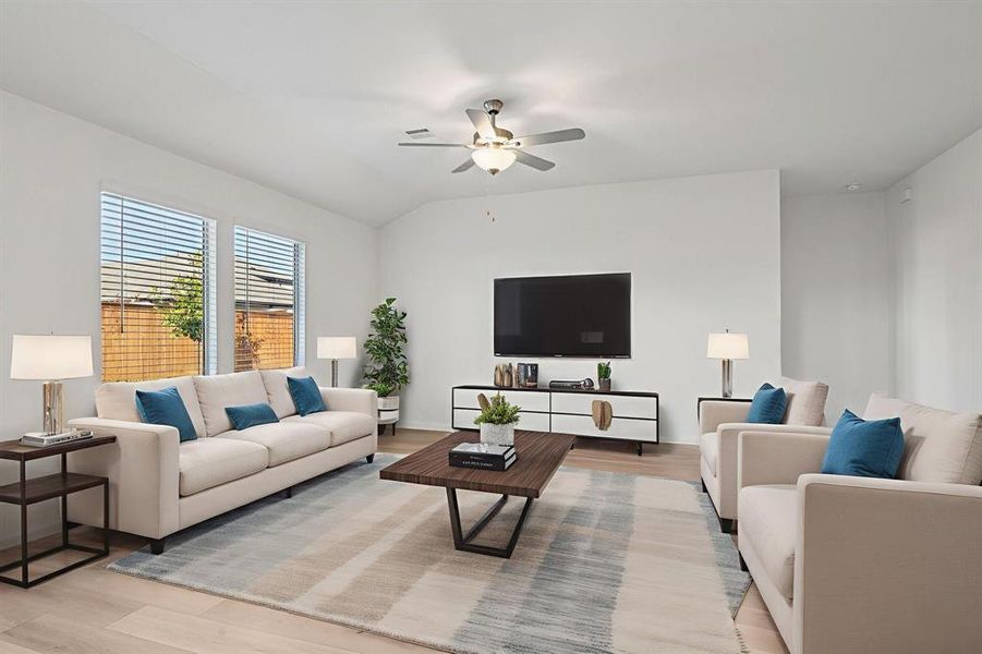 Photo is not of the actual home, but is an inspirational photo of builder’s model home and may depict options, furnishings, and/or decorator features that are not included.