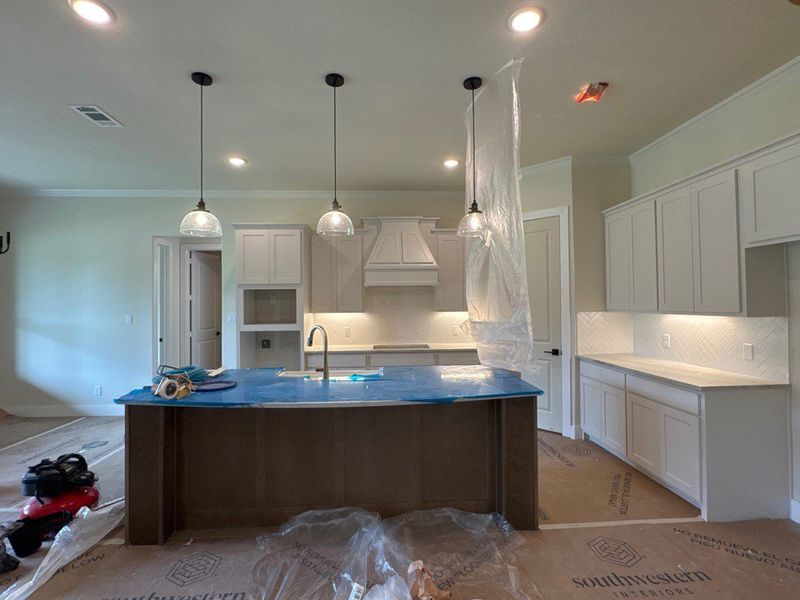 Furnished interior view inside a new home in Fannin Ranch, Leonard (Image 4). Furnished interior view inside a new home in Fannin Ranch, Leonard (Image 4).