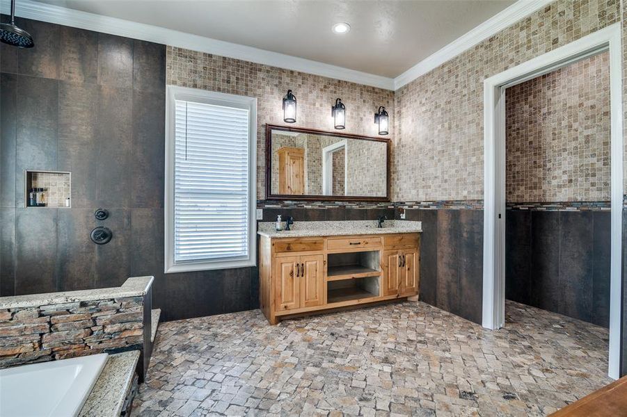 Furnished interior view inside a new home in , Wills Point (Image 13). Furnished interior view inside a new home in , Wills Point (Image 13).