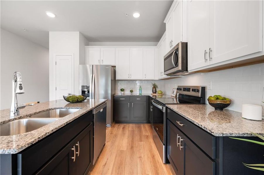 Furnished interior view inside a new home in Walden Park – The Collection, Jonesboro (Image 7).