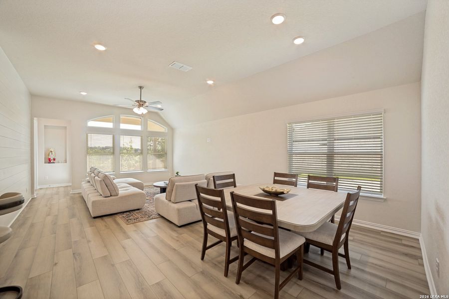 Furnished interior view inside a new home in Veranda, San Antonio (Image 6). Furnished interior view inside a new home in Veranda, San Antonio (Image 6).