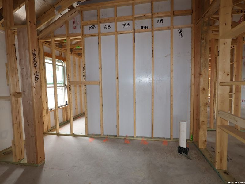 In-progress construction of a new home in Verano Farms, San Antonio, TX (Image 25).