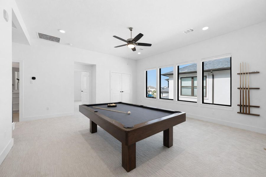 Furnished interior view inside a new home in , Cypress (Image 29).