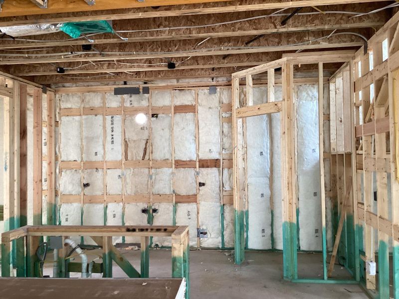 Spacious, unfurnished interior of a new home in The Cottages at Lariat, Liberty Hill (Image 12). Spacious, unfurnished interior of a new home in The Cottages at Lariat, Liberty Hill (Image 12).