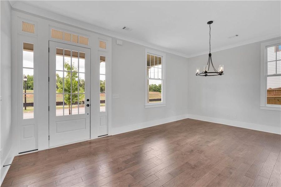 Spacious, unfurnished interior of a new home in Eastmore, Conyers (Image 22).