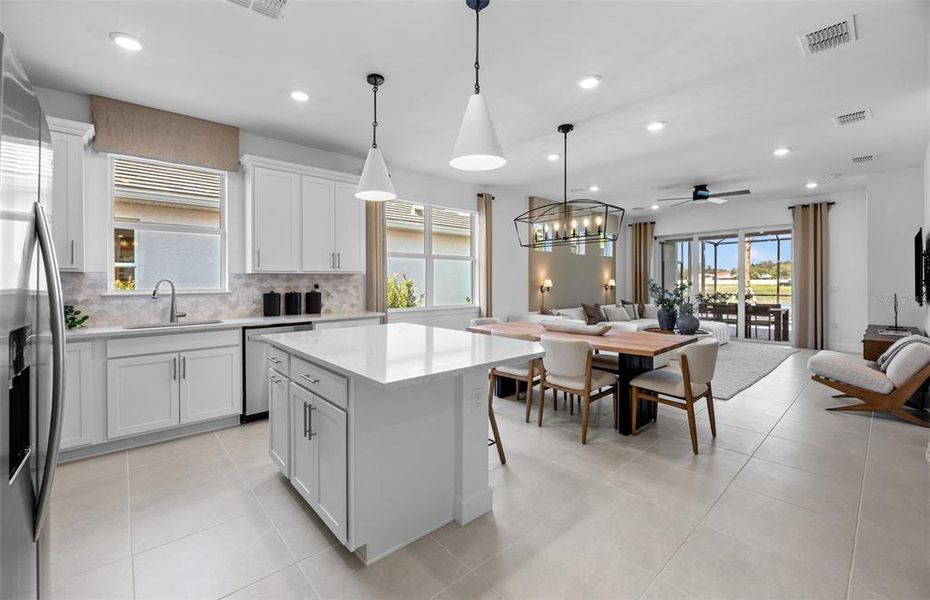 Furnished interior view inside a new home in , Nokomis (Image 13).