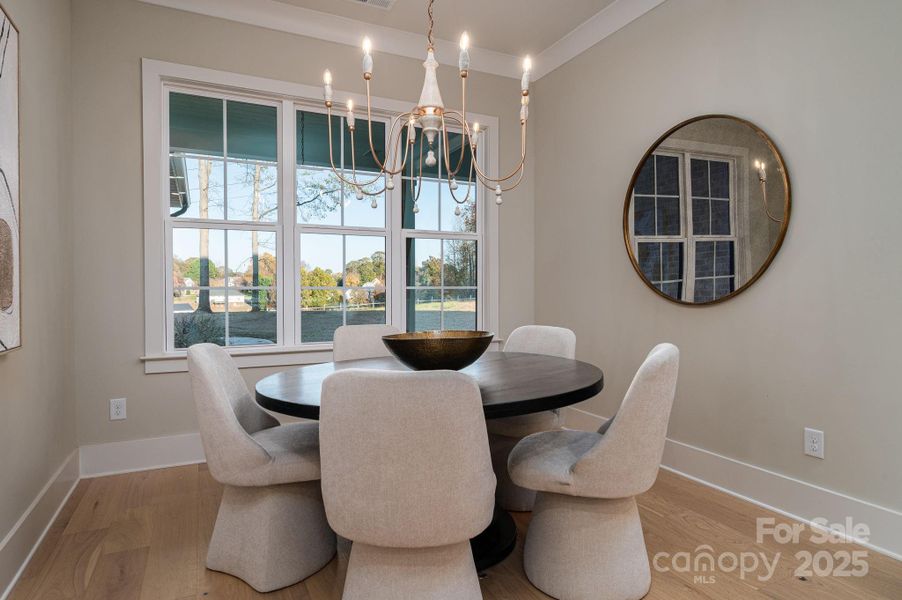 Furnished interior view inside a new home in , Belmont (Image 13).