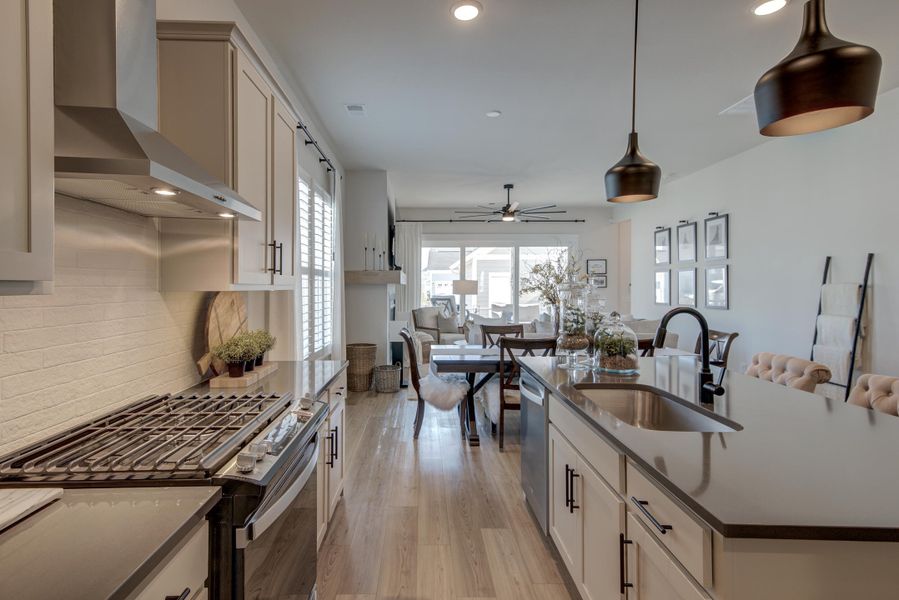 Furnished interior view inside a new home in Midtown at Nexton, Summerville (Image 28).