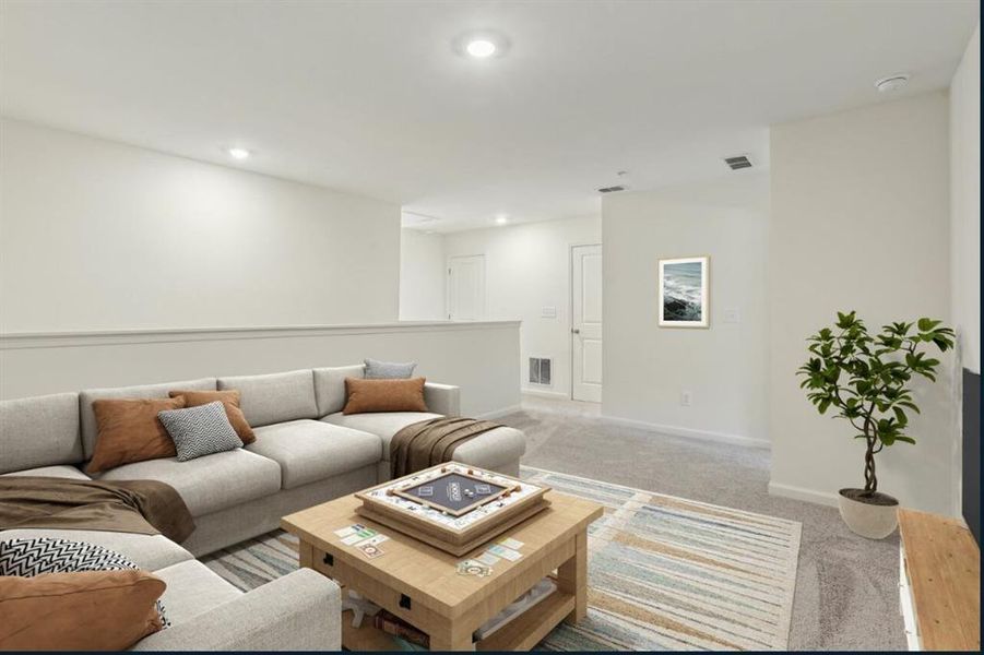 Furnished interior view inside a new home in Chestnut Grove, Douglasville (Image 11).