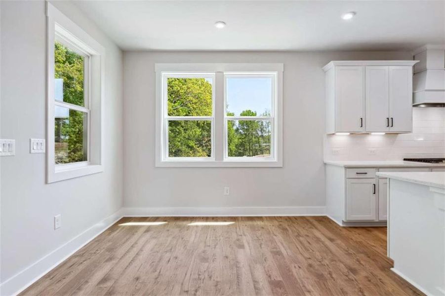 Spacious, unfurnished interior of a new home in The Paddocks at Doc Hughes, Buford (Image 16). Spacious, unfurnished interior of a new home in The Paddocks at Doc Hughes, Buford (Image 16).