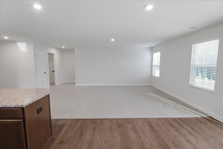 Spacious, unfurnished interior of a new home in Everly, Spartanburg (Image 22).