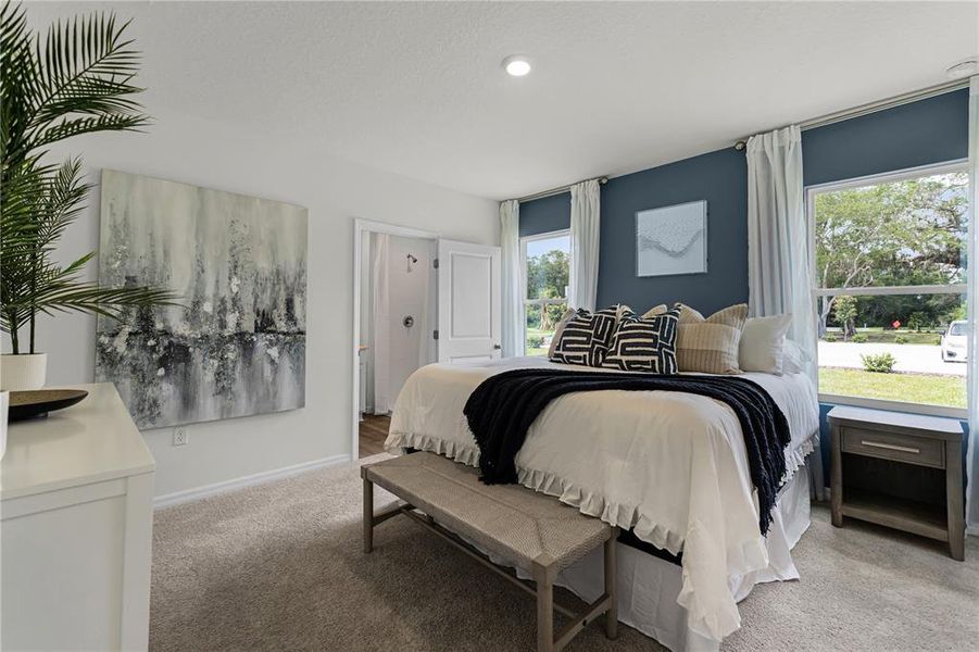 Furnished interior view inside a new home in Campbell Crossing, Port Orange (Image 8). Furnished interior view inside a new home in Campbell Crossing, Port Orange (Image 8).