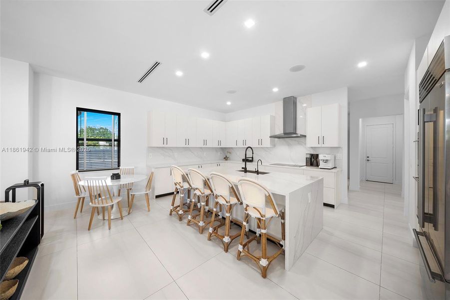 Furnished interior view inside a new home in , Miami (Image 10). Furnished interior view inside a new home in , Miami (Image 10).