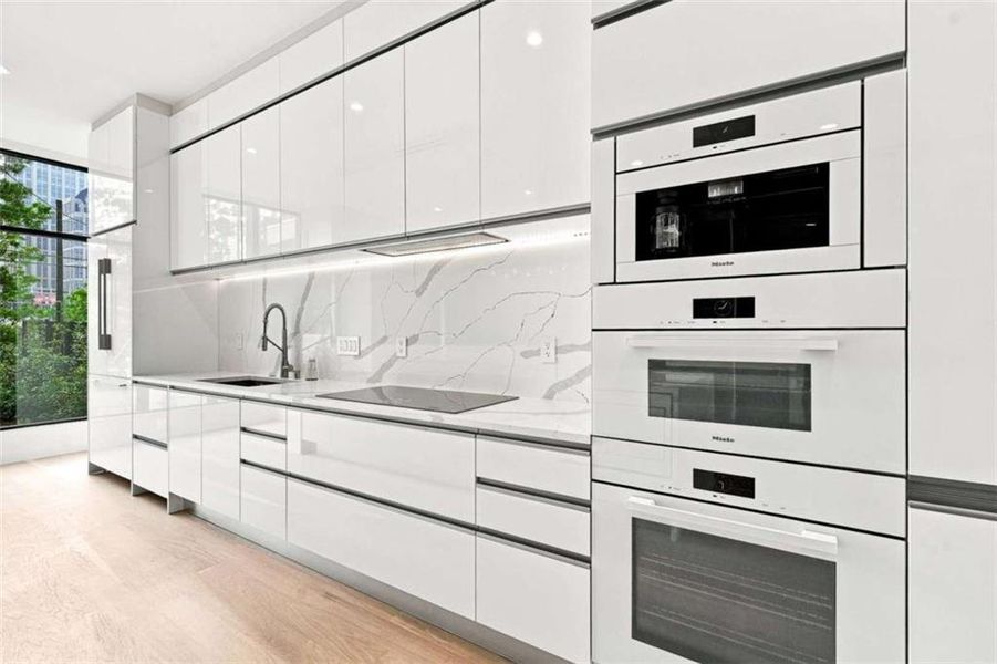 Furnished interior view inside a new home in , Atlanta (Image 16).