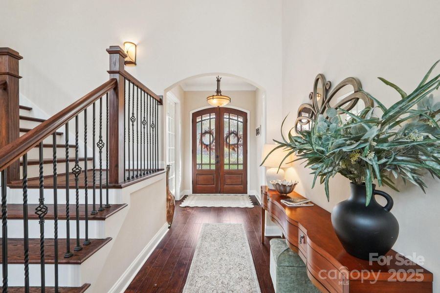 Furnished interior view inside a new home in , Clover (Image 32).
