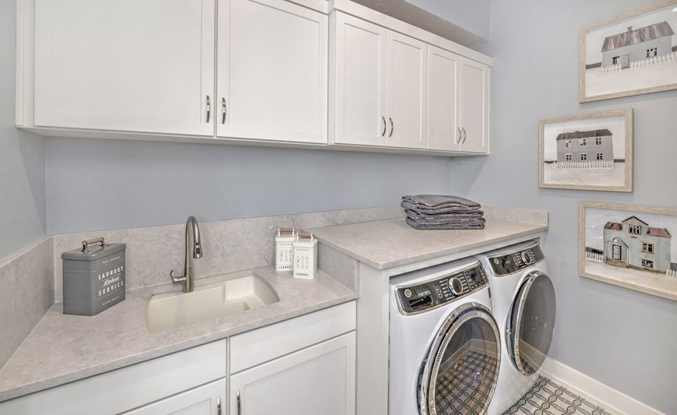 Furnished interior view inside a new home in Middlebourne, St. Johns (Image 19).