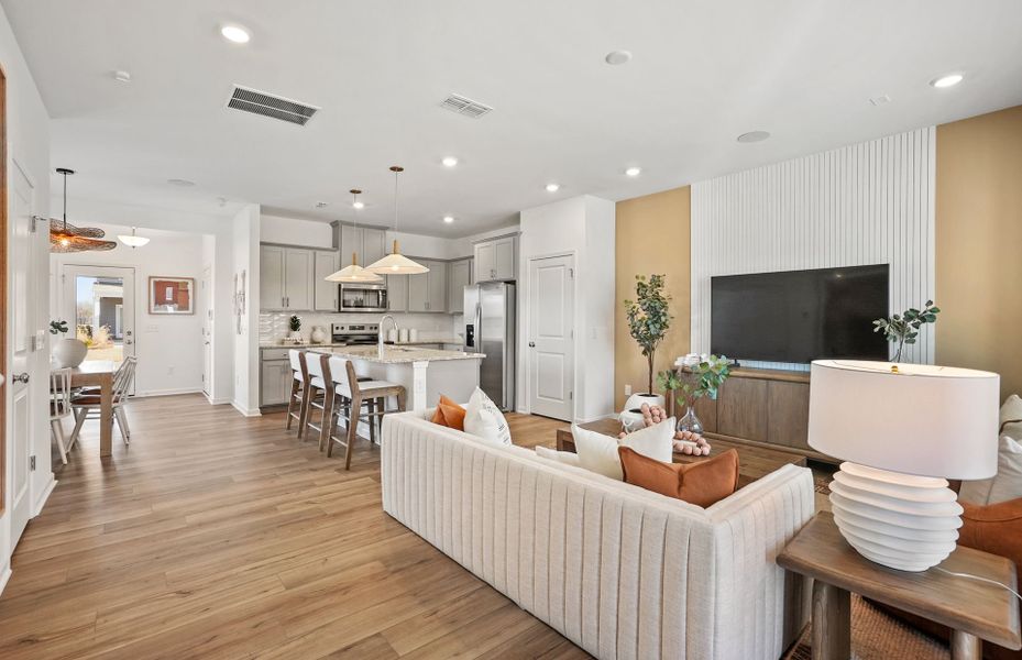 Furnished interior view inside a new home in Riverstone, Monroe (Image 14).
