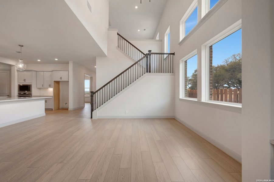 Spacious, unfurnished interior of a new home in Windsong - Legacy Series, Boerne (Image 31).