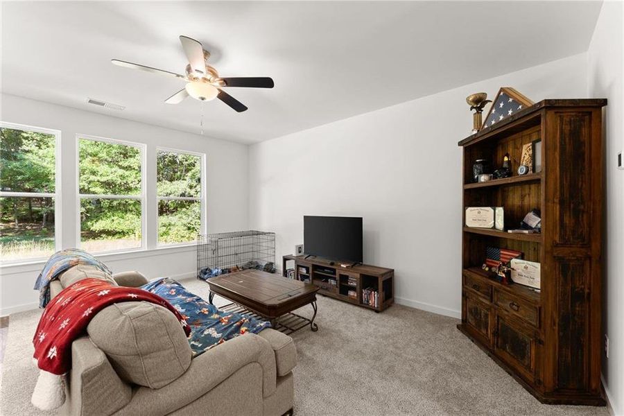 Furnished interior view inside a new home in Ellington Farms, Statham (Image 6).