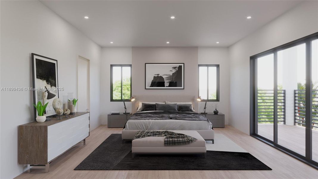 Furnished interior view inside a new home in , Fort Lauderdale (Image 8). Furnished interior view inside a new home in , Fort Lauderdale (Image 8).