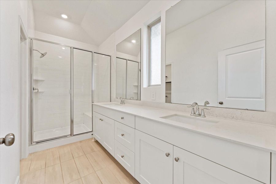 Furnished interior view inside a new home in , Conroe (Image 9). Furnished interior view inside a new home in , Conroe (Image 9).