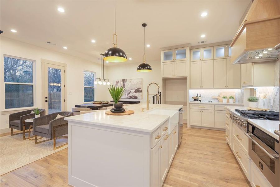 Furnished interior view inside a new home in , McKinney (Image 17).