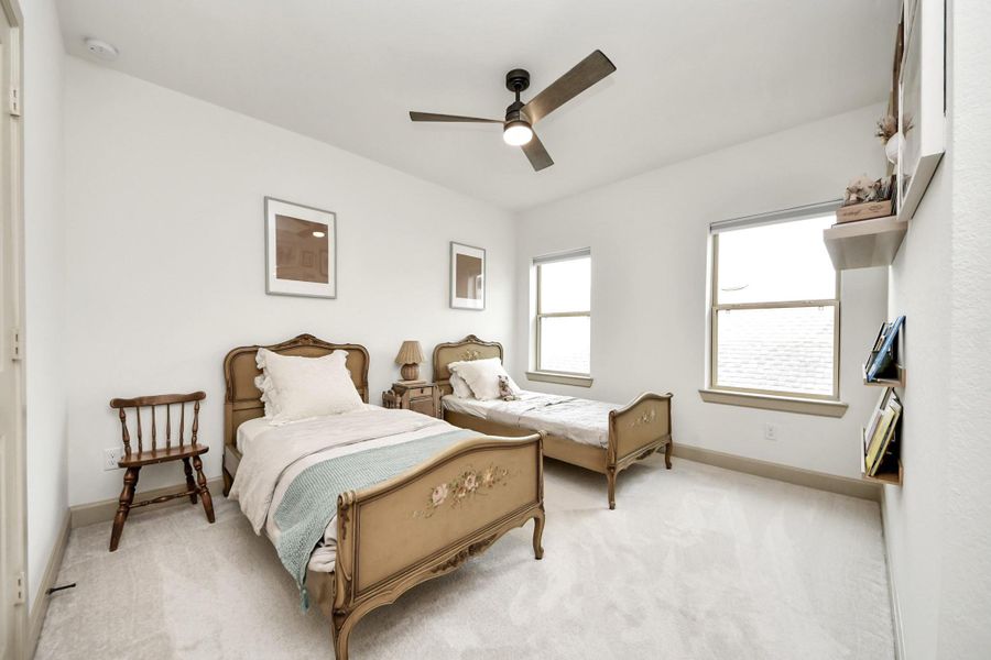 Upstairs bedroom.