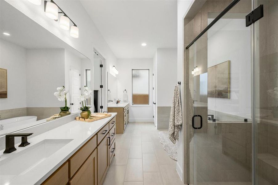 Furnished interior view inside a new home in Sonoma Verde, McLendon-Chisholm (Image 16).