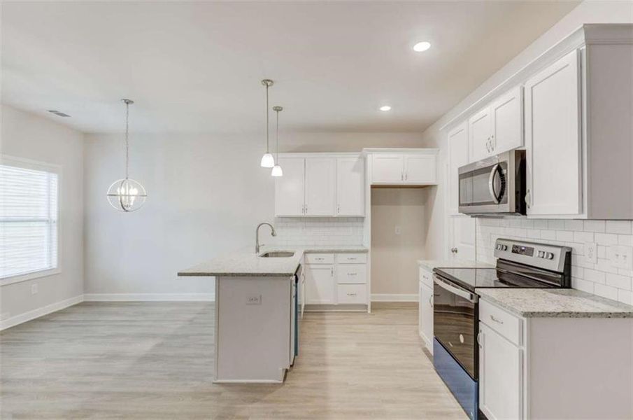 Furnished interior view inside a new home in , Lula (Image 4).