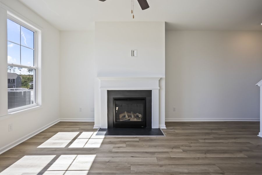 Spacious, unfurnished interior of a new home in Providence Station at Trolley Run, Aiken (Image 26).