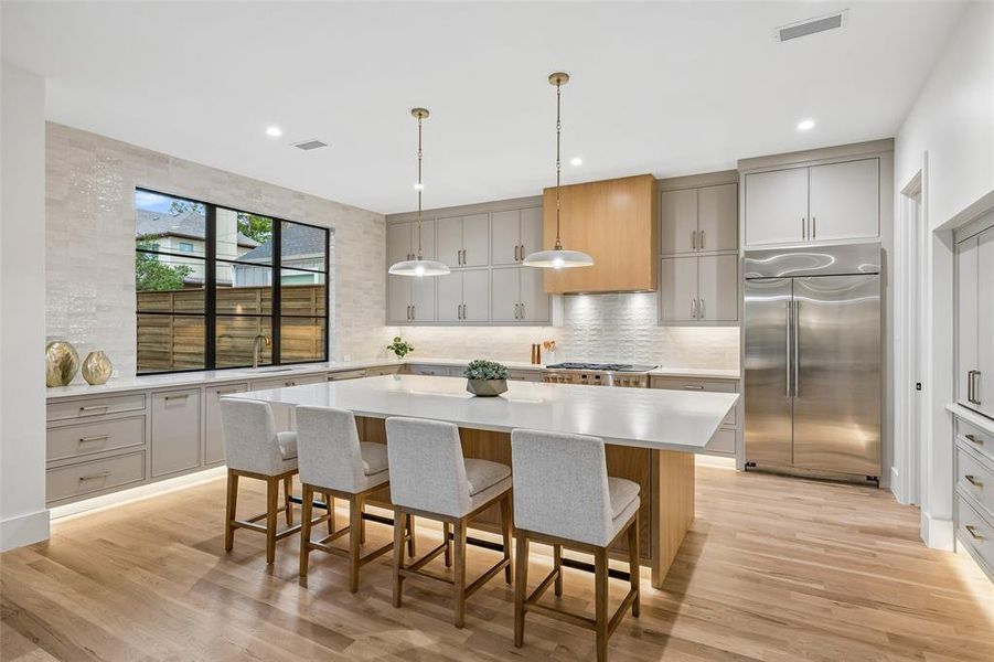 Furnished interior view inside a new home in , Dallas (Image 16).