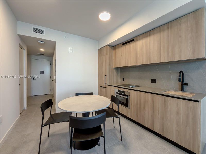 Furnished interior view inside a new home in , Miami (Image 10).