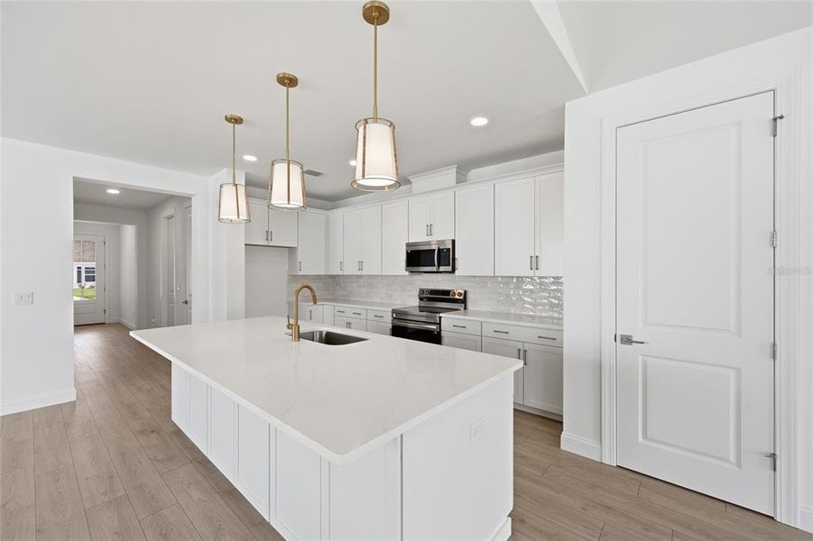Furnished interior view inside a new home in Palm Coast Homes, Palm Coast (Image 18).