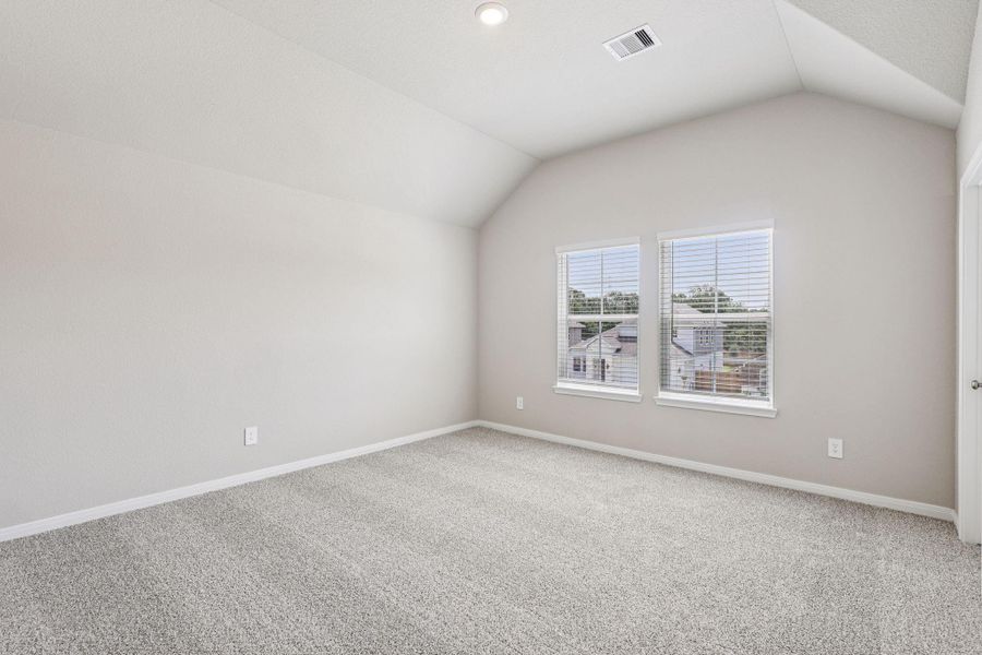 Photo is not of the actual home, but is an inspirational photo of builder’s model home and may depict options, furnishings, and/or decorator features that are not included